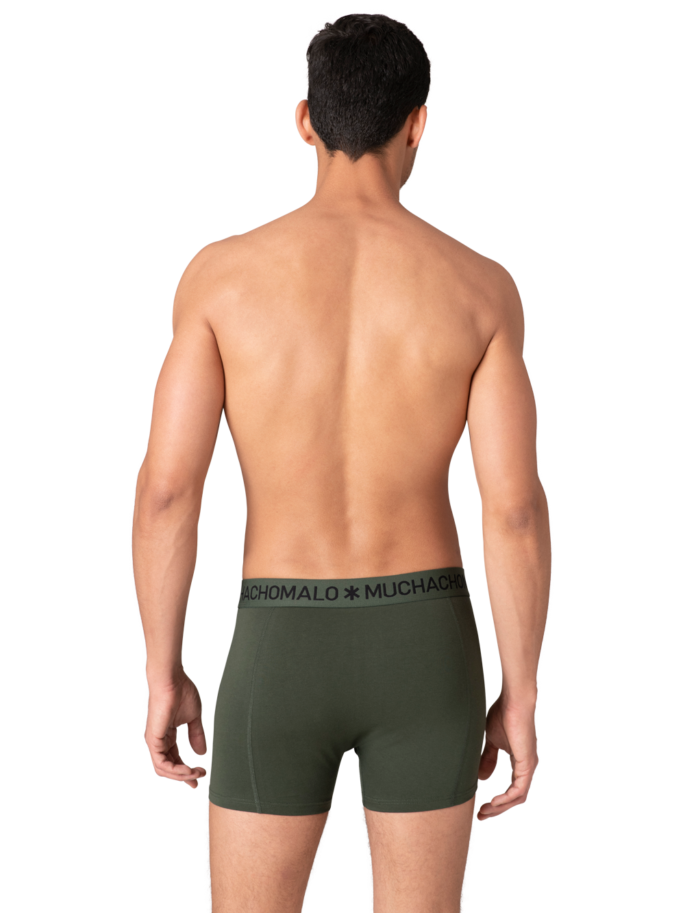 Heren 3-pack Boxershorts Effen