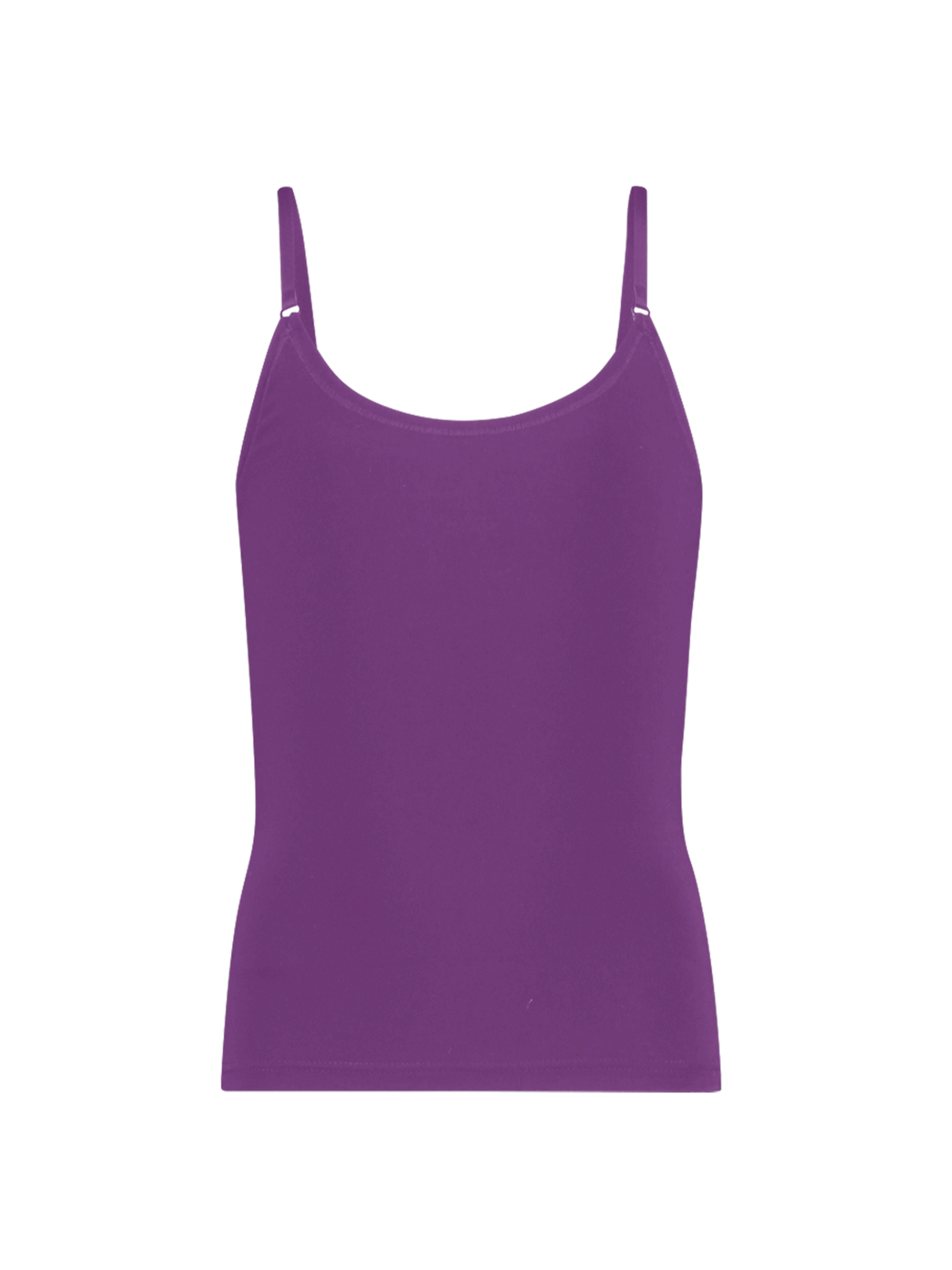 Meisjes 1-pack Singlet Effen