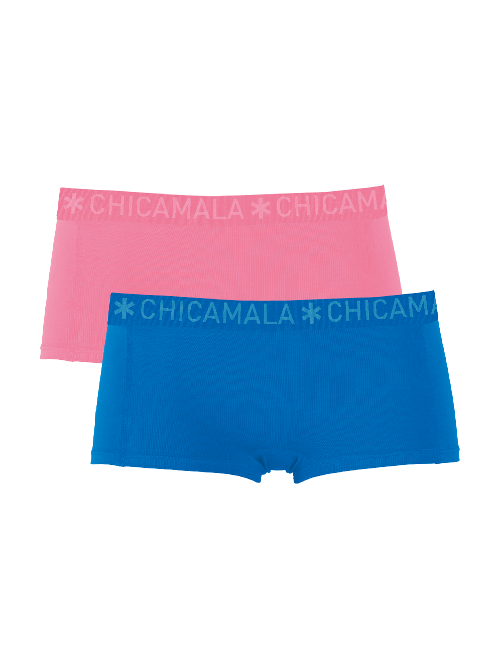 Meisjes 2-pack Boxershorts Effen