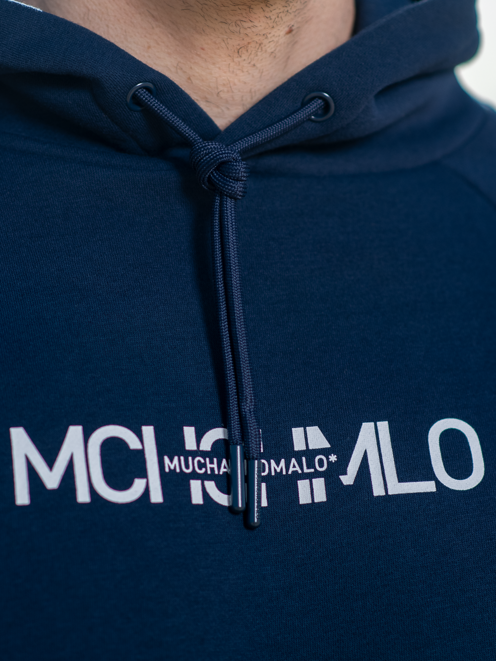 Heren Hoodie Blauw