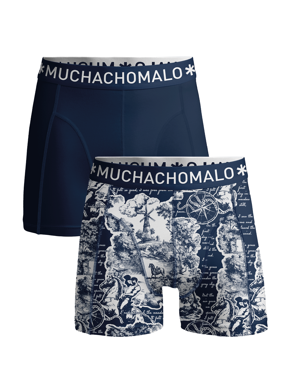Heren 2-pack Boxershorts