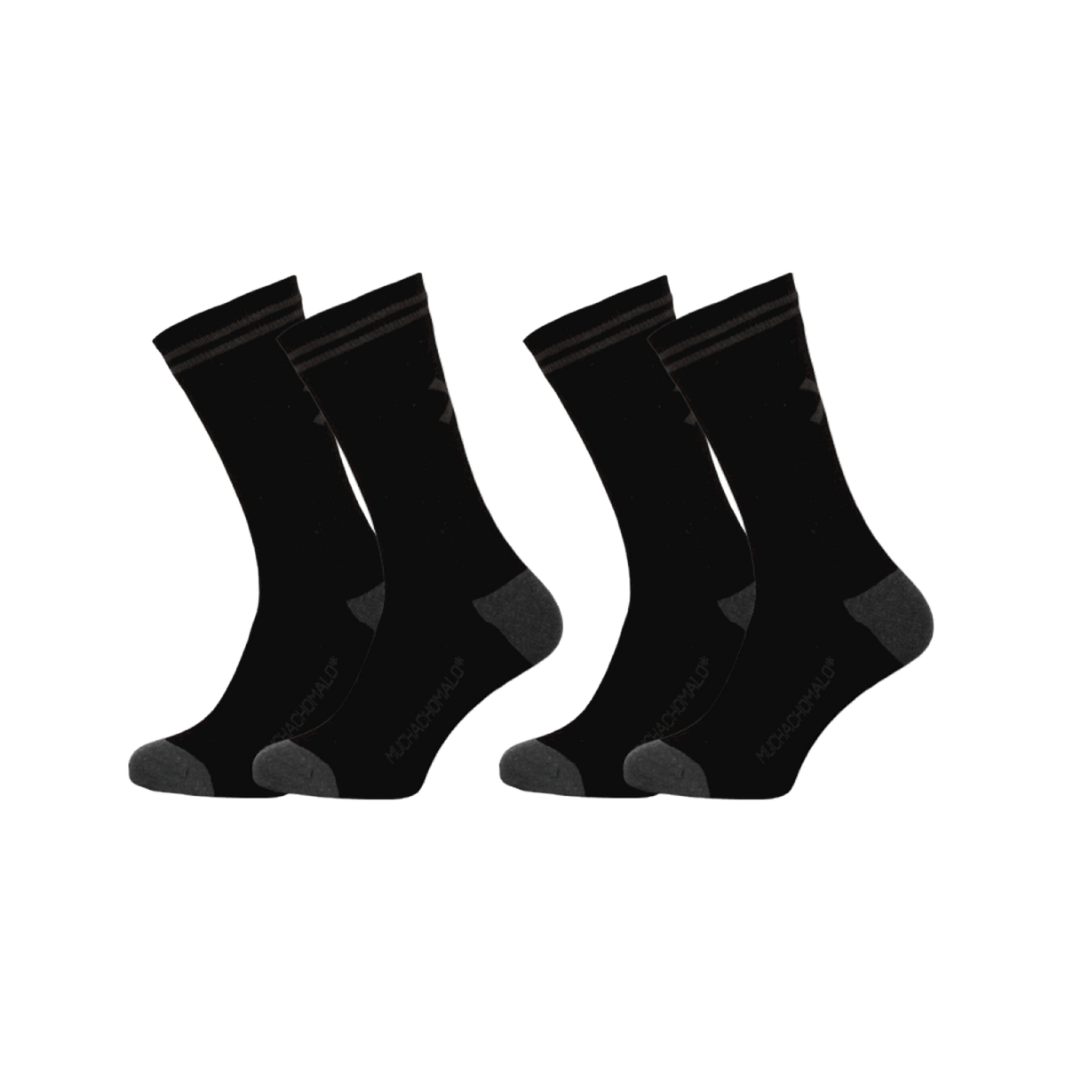 Heren 2-pack Effen Sokken Lang