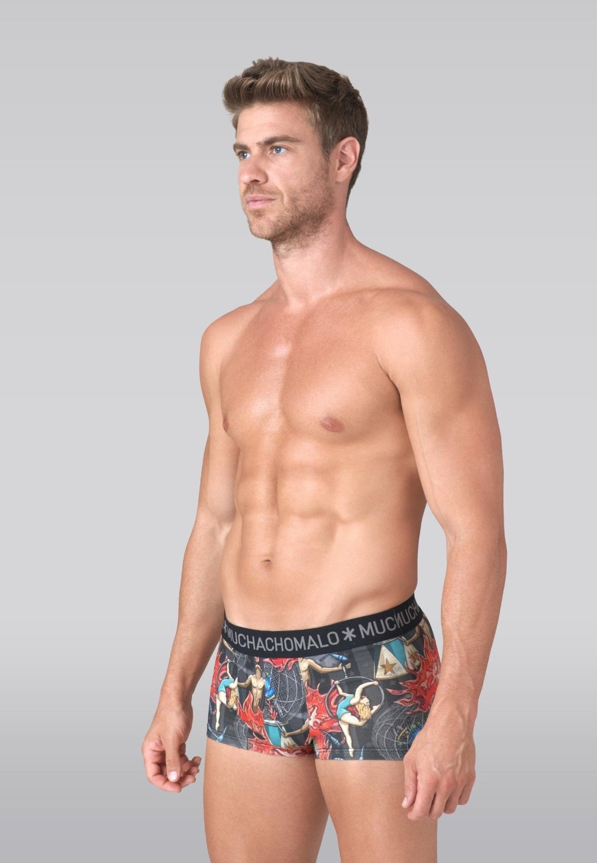 Heren 3-pack Trunks Circus
