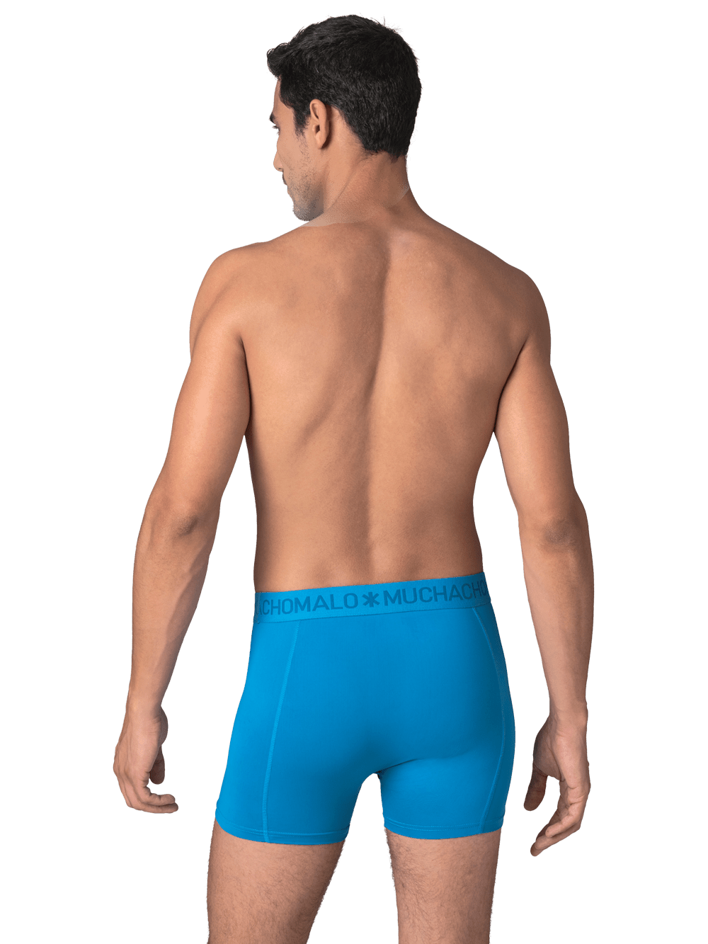 Heren Zwembroek Blauw + Gratis Microfiber boxershort