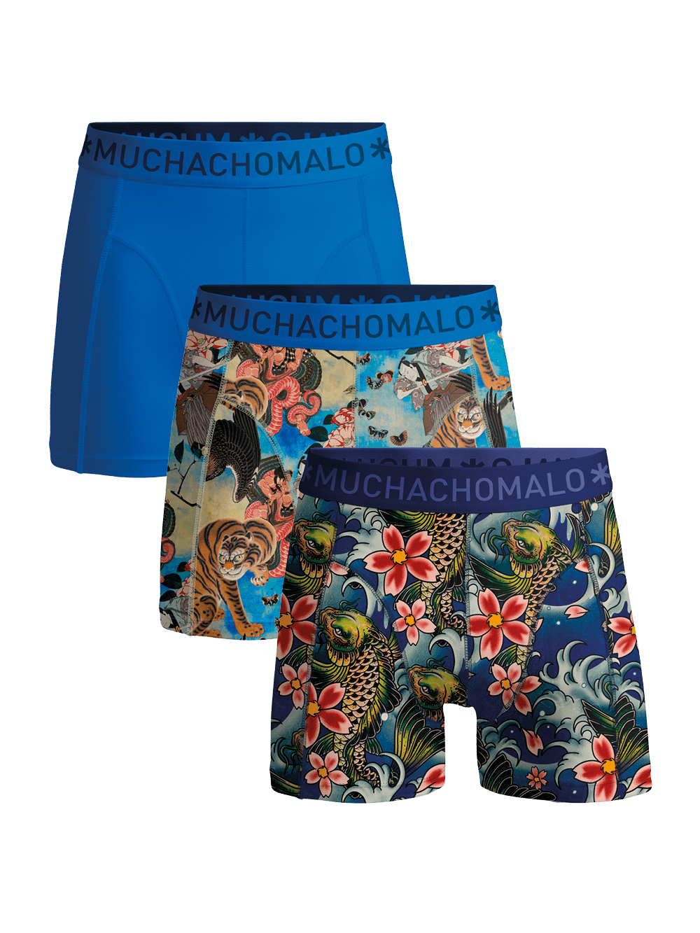 Jongens 3-pack Boxershorts Irezumi