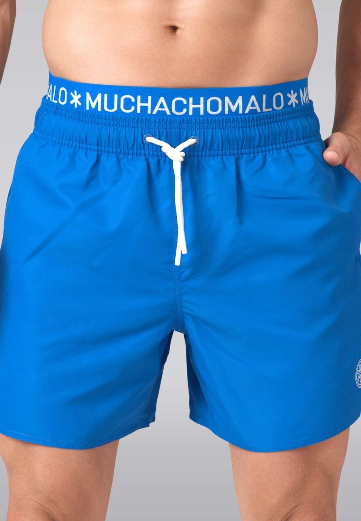 Jongens zwembroek blauw
