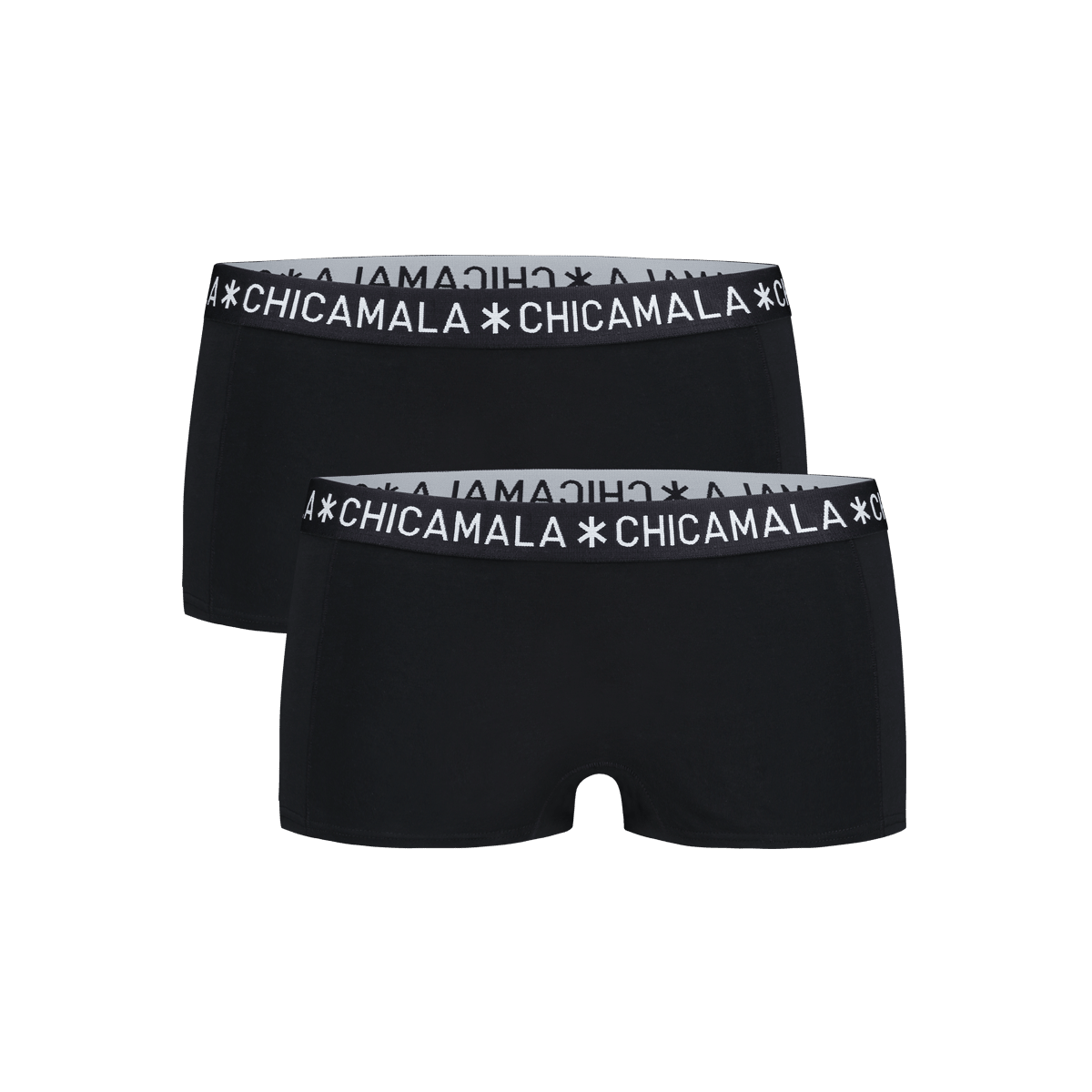 Meisjes 2-pack Boxershorts Effen