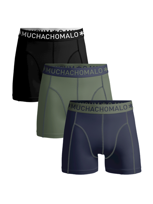 Jongens 3-pack Boxershorts Effen