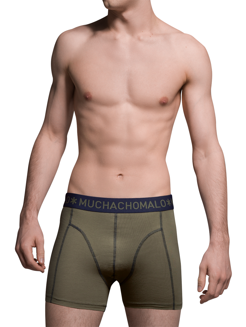 Heren 3-pack Boxershorts Effen