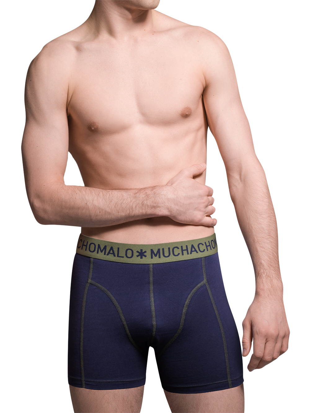 Heren 3-pack Boxershorts Effen