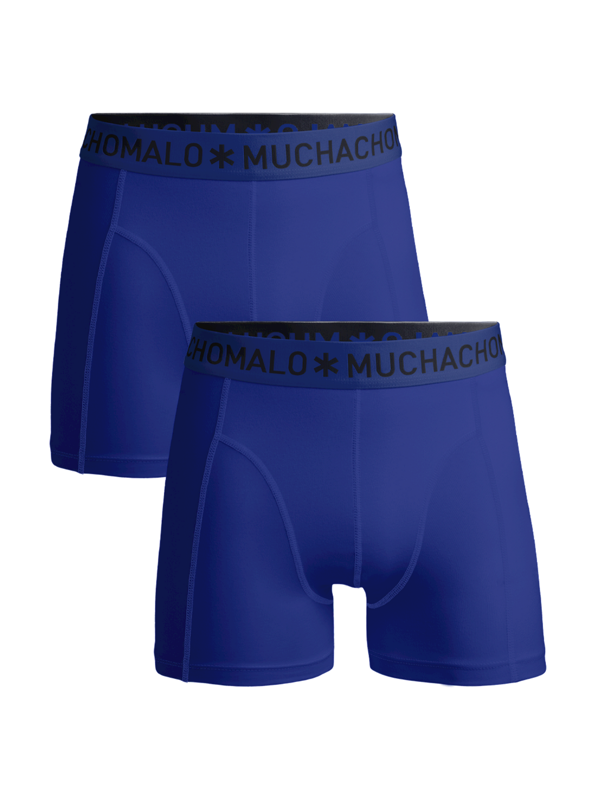 Heren 2-pack Boxershorts Effen