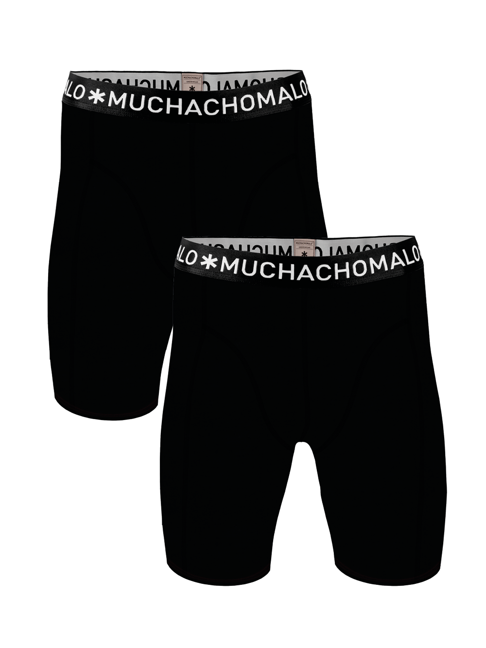 Heren 2-pack Longshort Effen