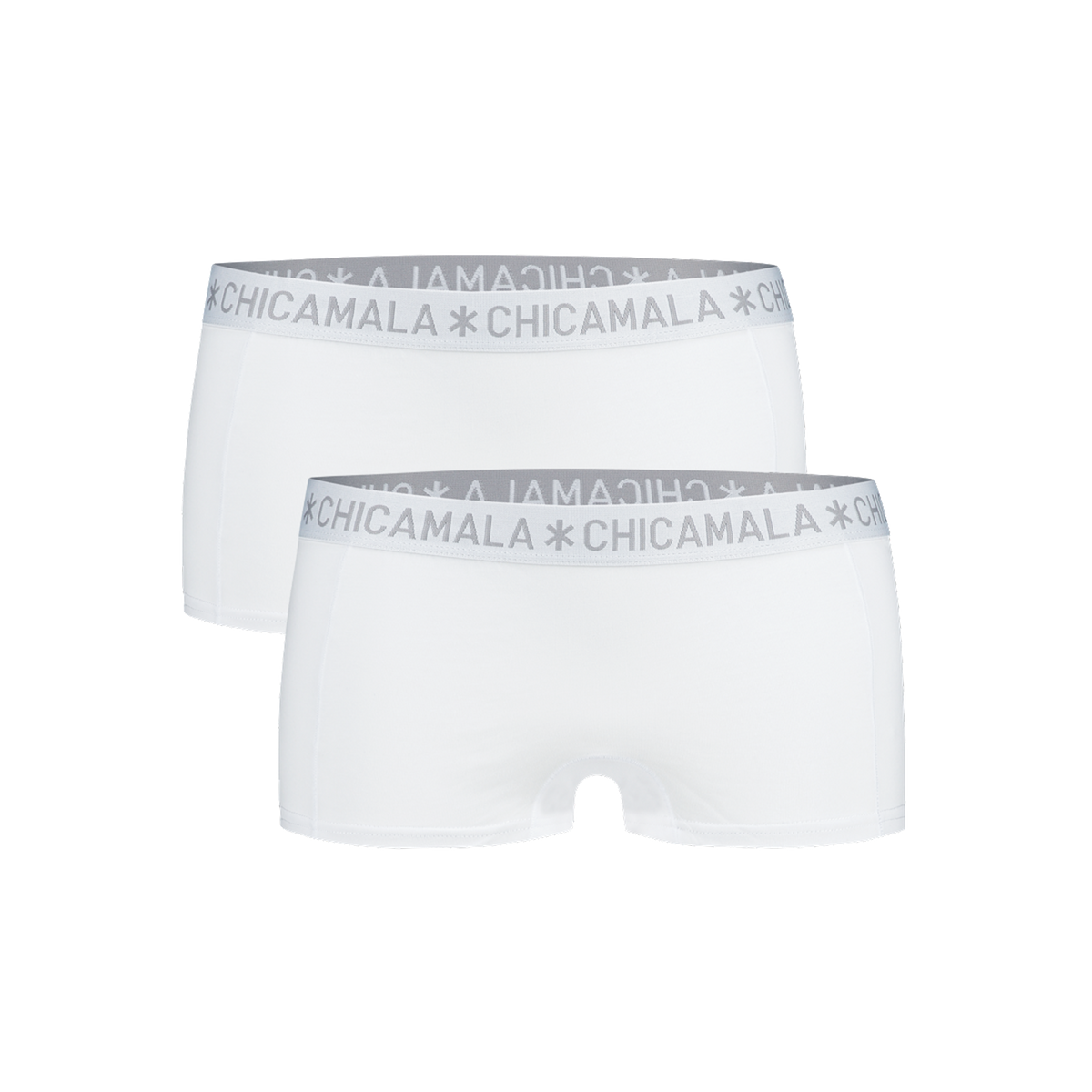Dames 2-pack Boxershorts Effen