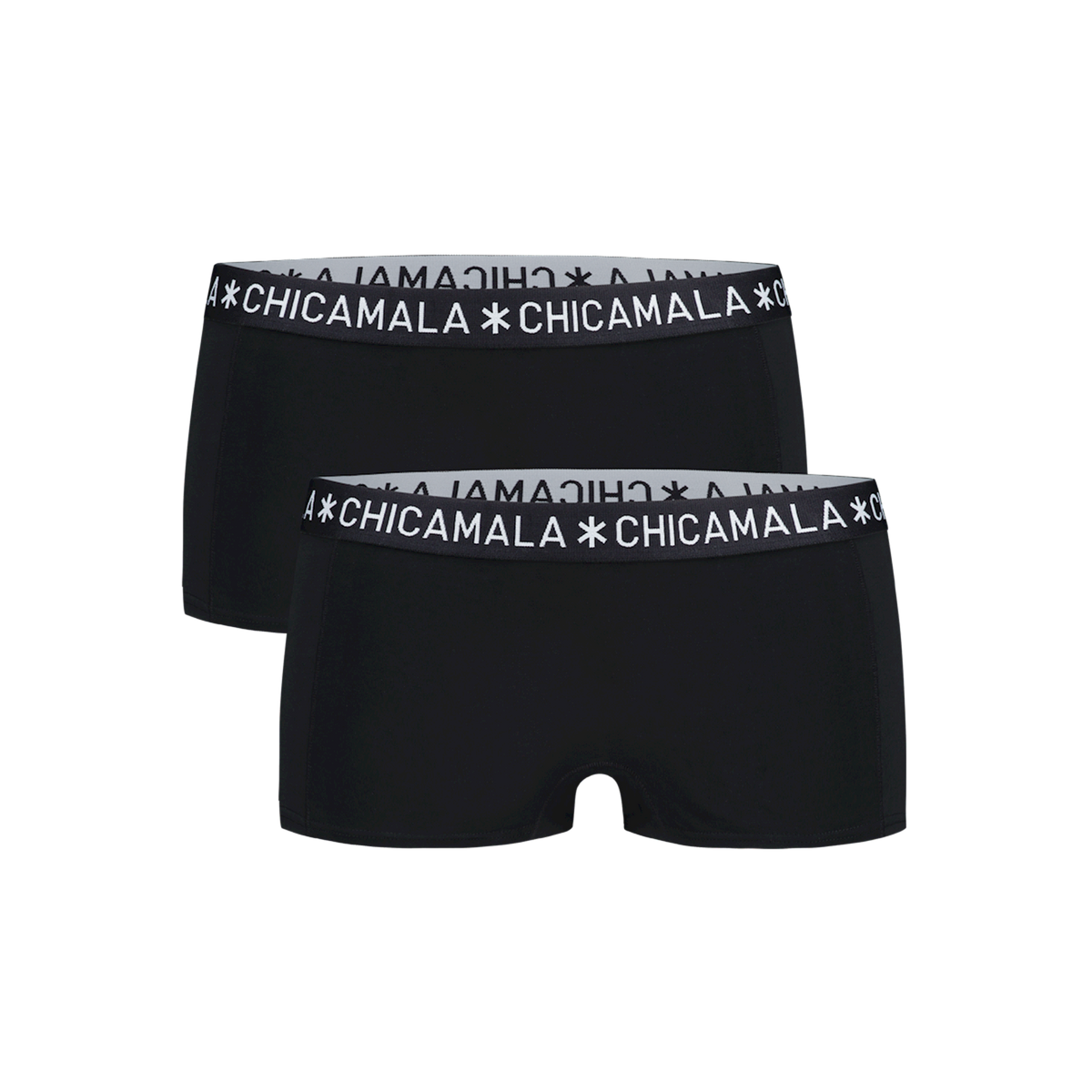 Dames 2-pack Boxershorts Effen
