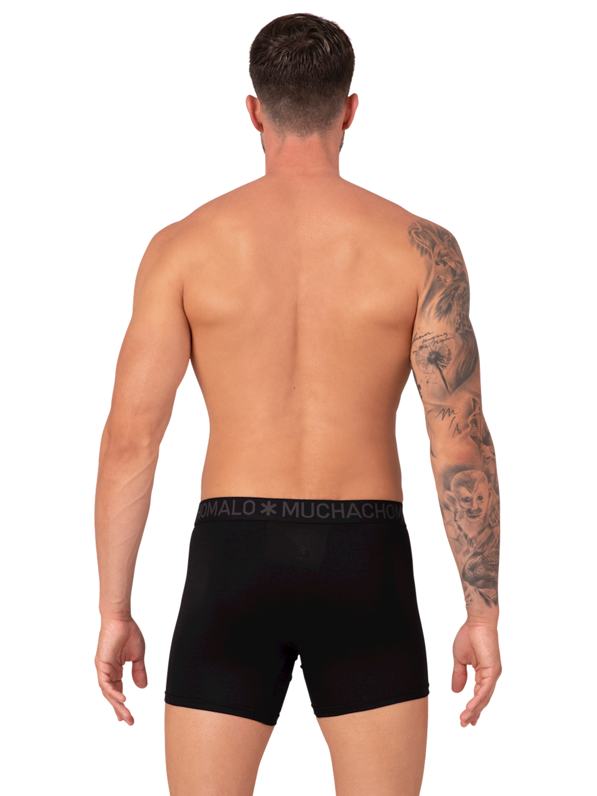 Heren 2-pack Bamboe Boxershorts Effen