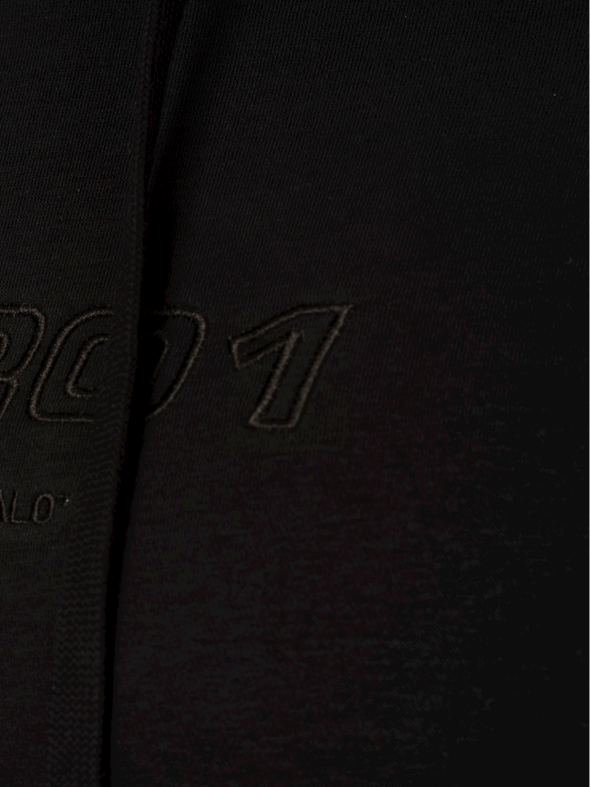 Heren Hoodie Zwart