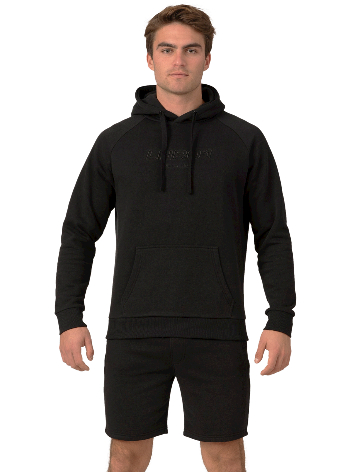 Heren Hoodie Zwart