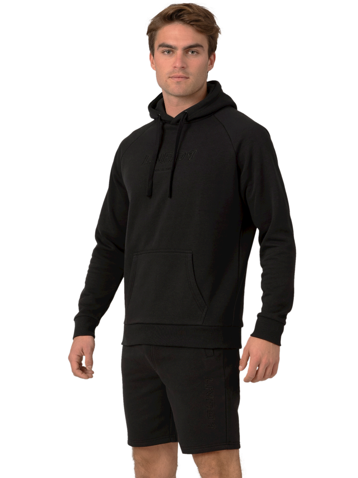 Heren Hoodie Zwart