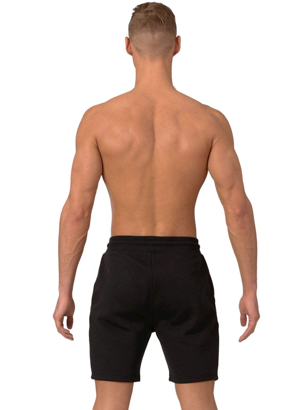 Heren Sweatshorts Zwart
