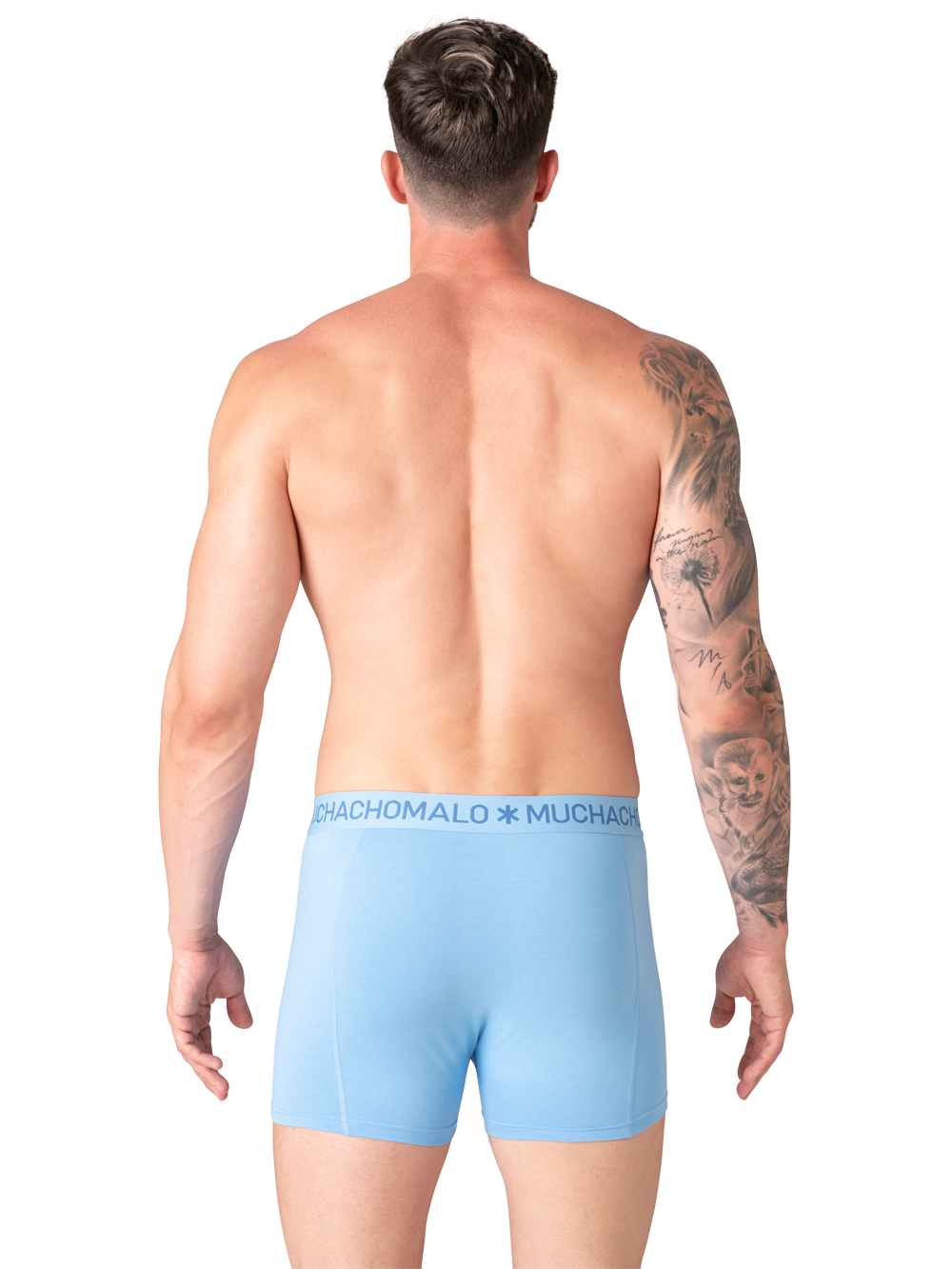 Heren 3-pack Boxershorts Effen
