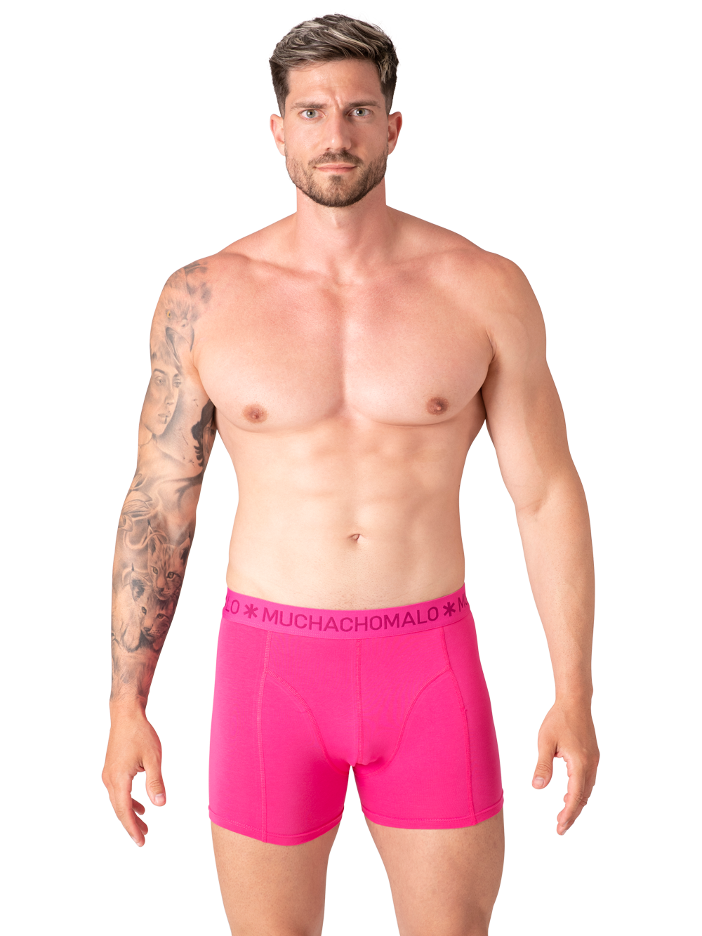 Heren 3-pack Boxershorts Effen