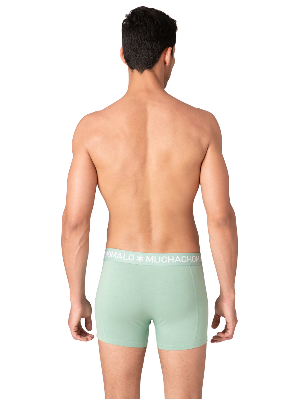 Heren 2-pack Boxershorts Effen