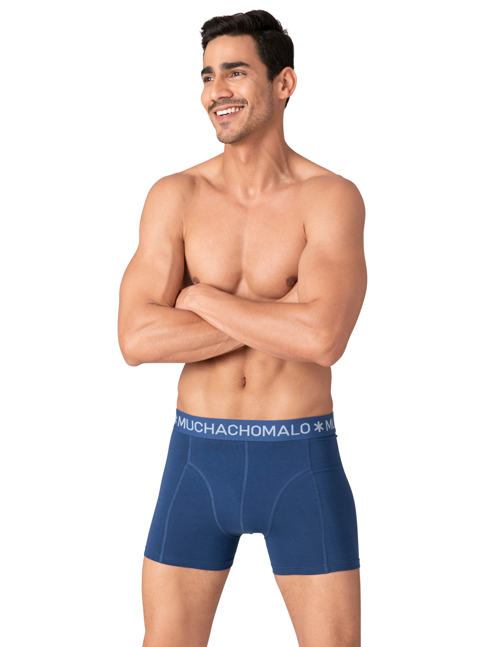 Heren 3-pack Boxershorts Effen