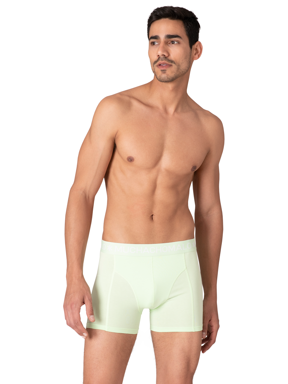 Heren 2-pack Boxershorts Effen