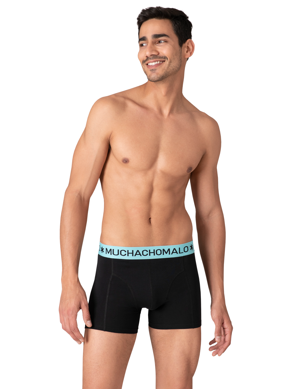 Heren 3-pack Boxershorts Effen