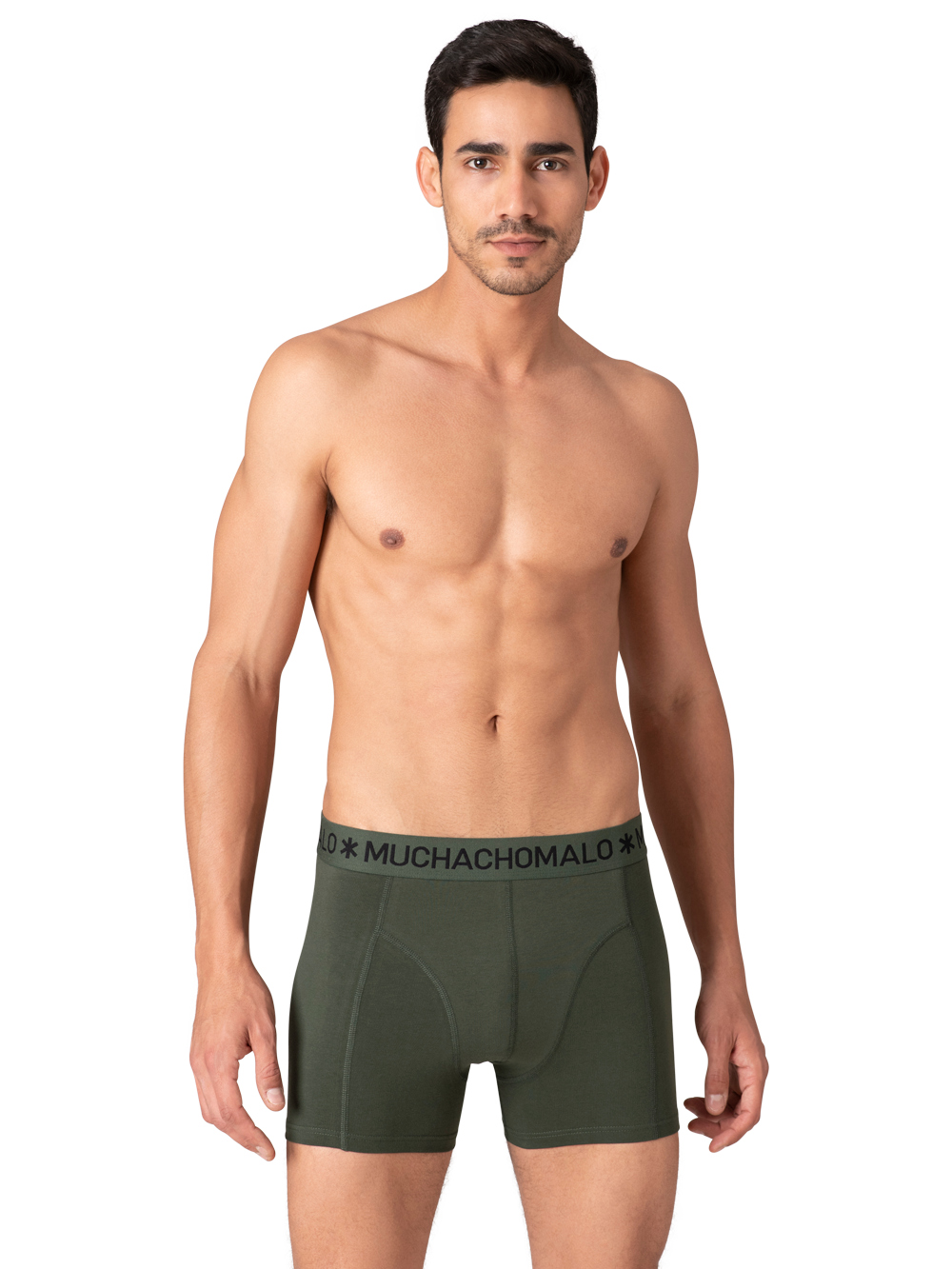 Heren 3-pack Boxershorts Effen