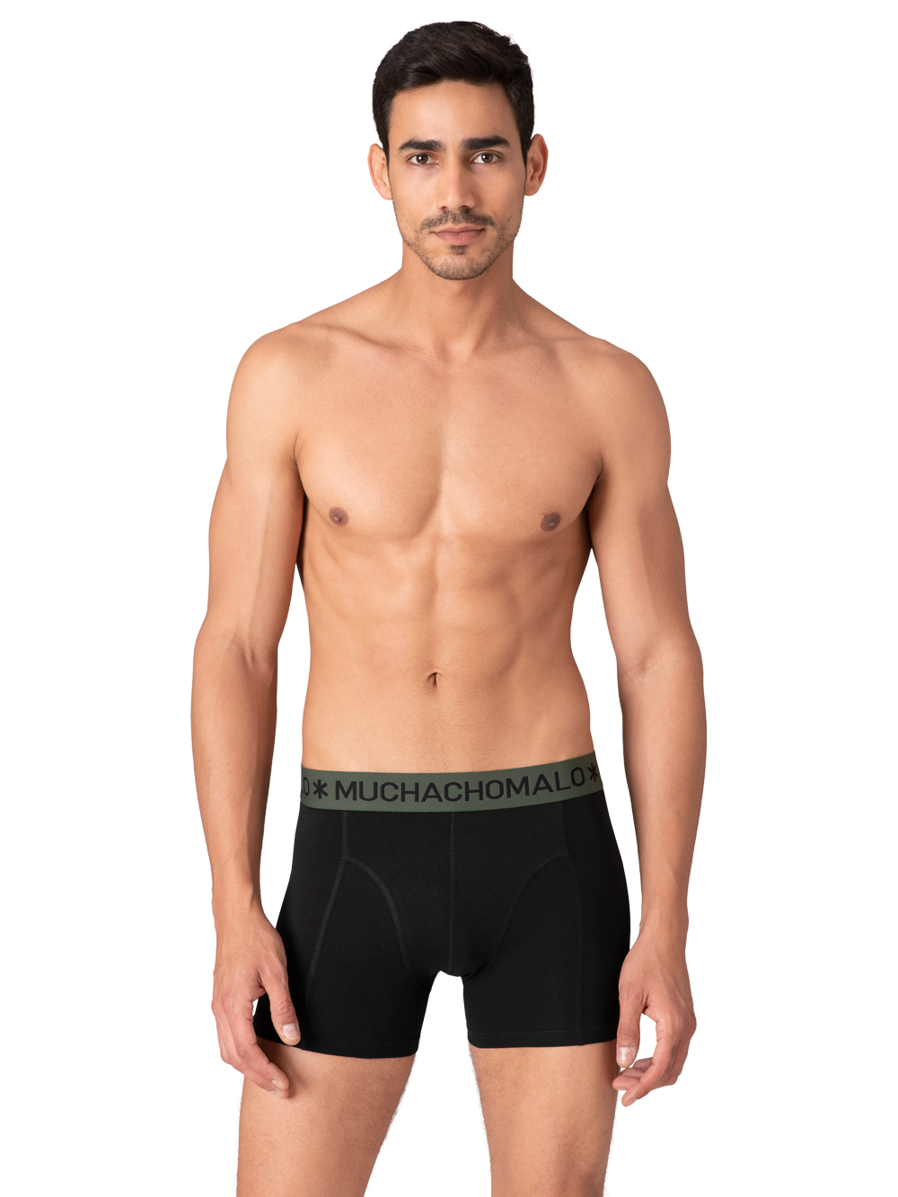 Heren 3-pack Boxershorts Effen