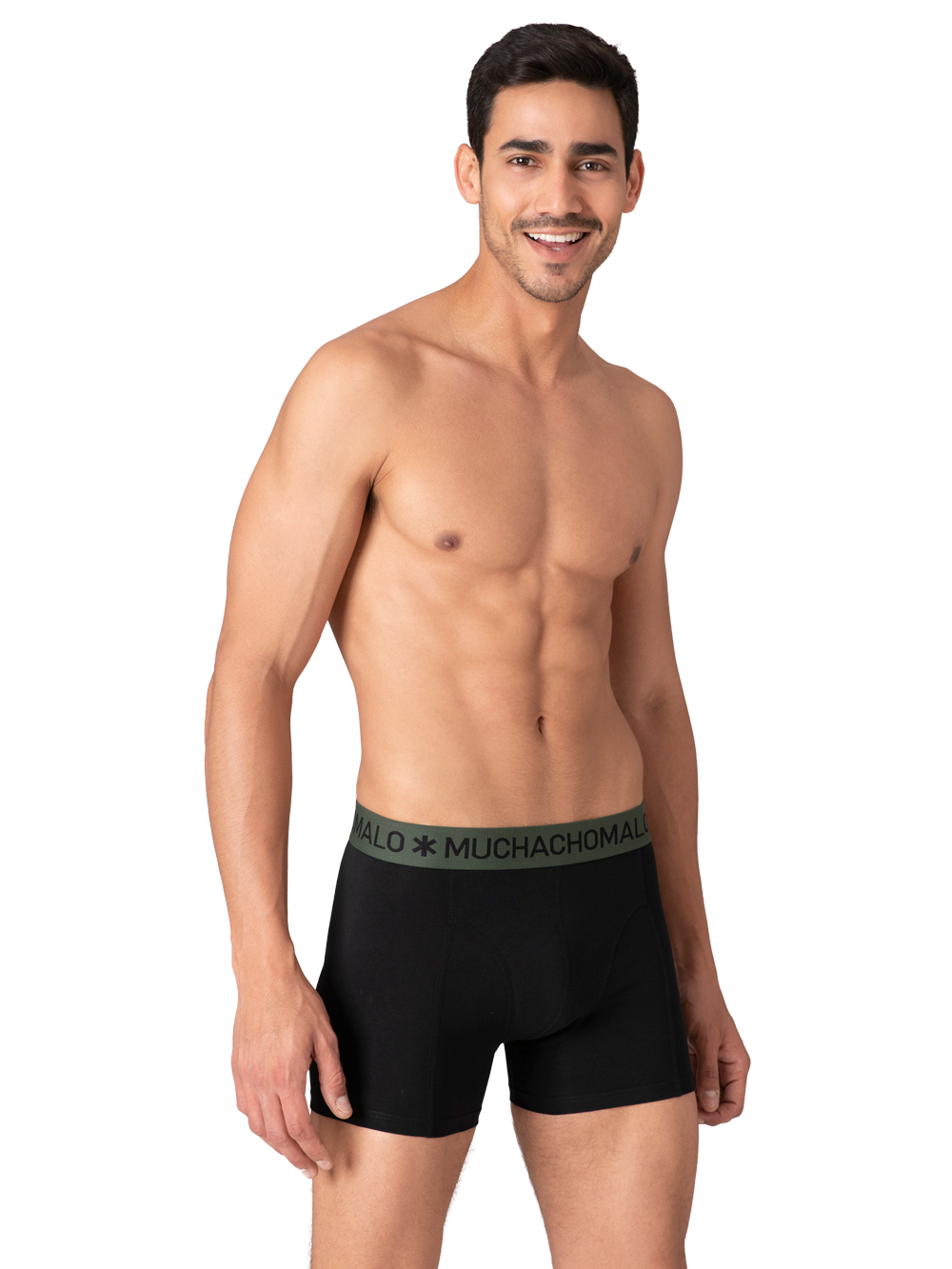 Heren 3-pack Boxershorts Effen