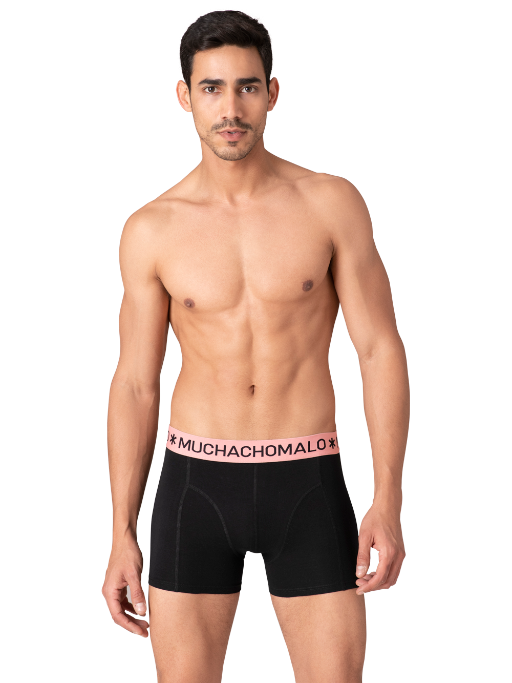 Heren 3-pack Boxershorts Effen