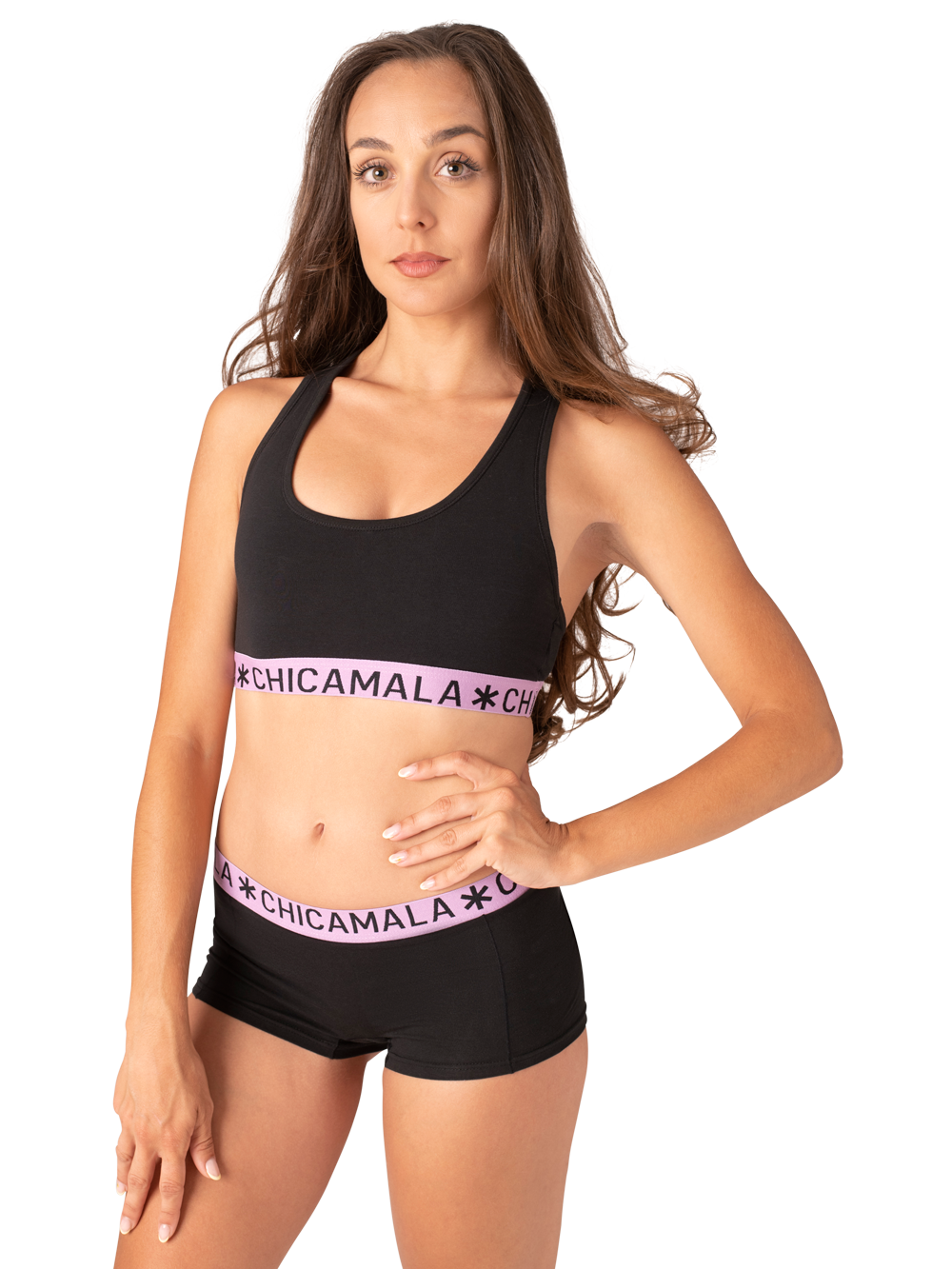 Dames 2-pack Racerback Effen
