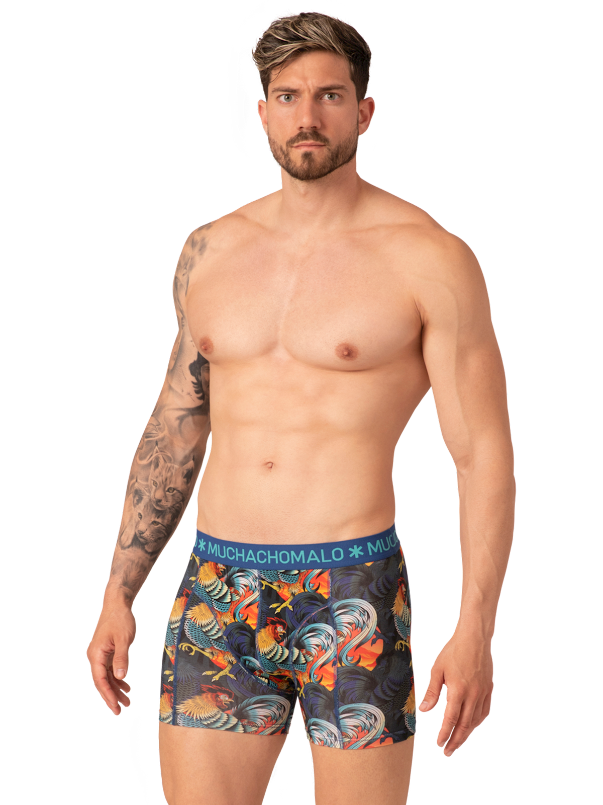Heren 10-pack Boxershorts Print/Effen