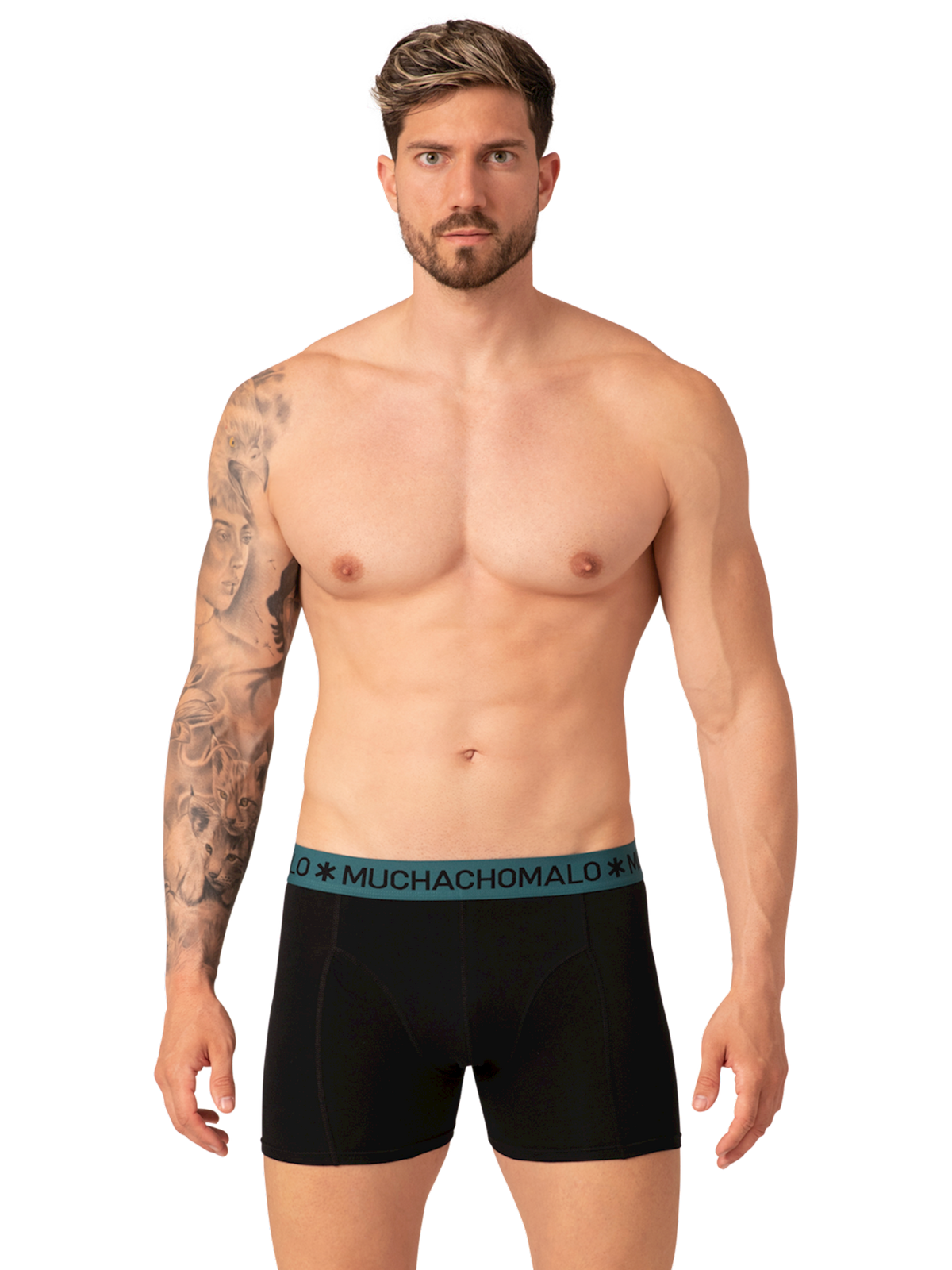 Heren 10-pack Boxershorts Print/Effen