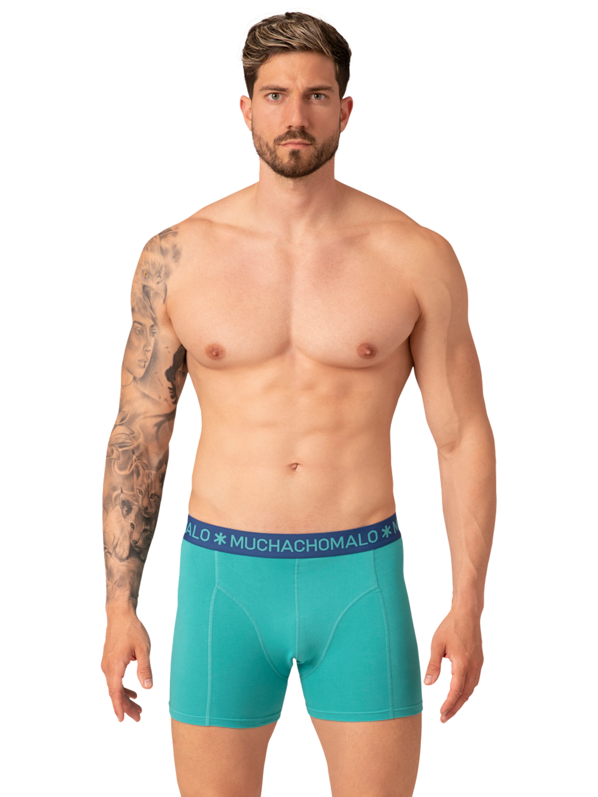 Heren 10-pack Boxershorts Print/Effen
