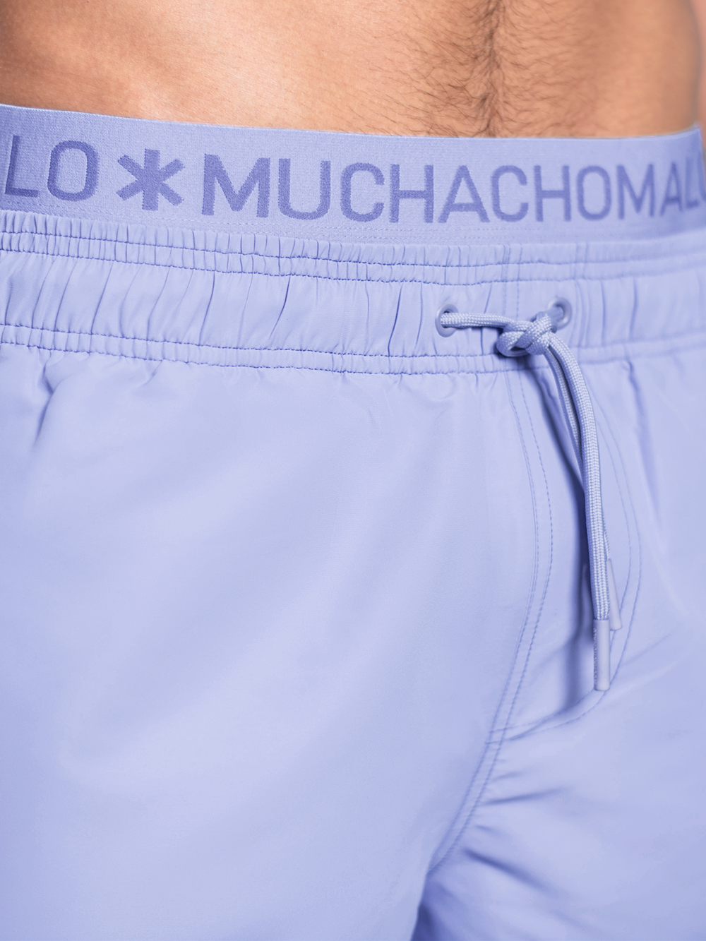 Heren Zwembroek Paars + Gratis Microfiber boxershort