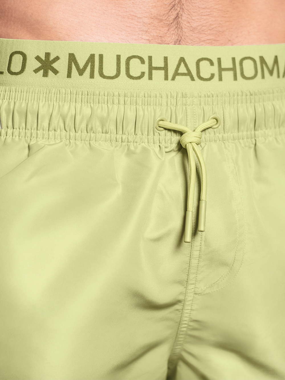 Heren Zwembroek Groen + Gratis Microfiber boxershort