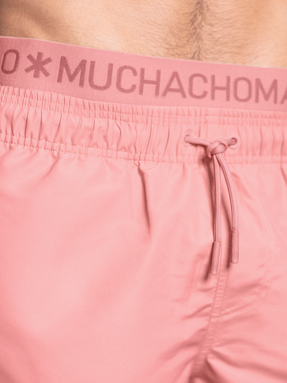 Heren Zwembroek Roze + Gratis Microfiber boxershort