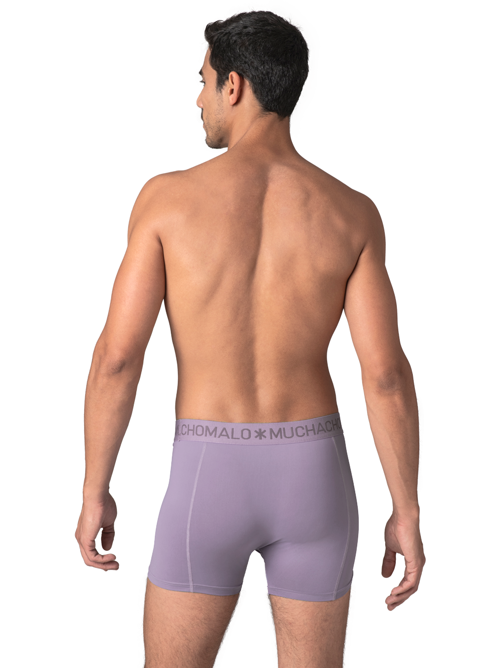 Heren Zwembroek Paars + Gratis Microfiber boxershort