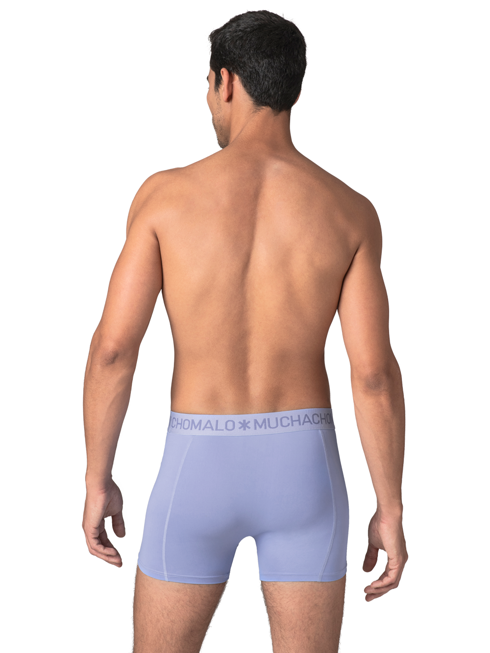 Heren Zwembroek Paars + Gratis Microfiber boxershort