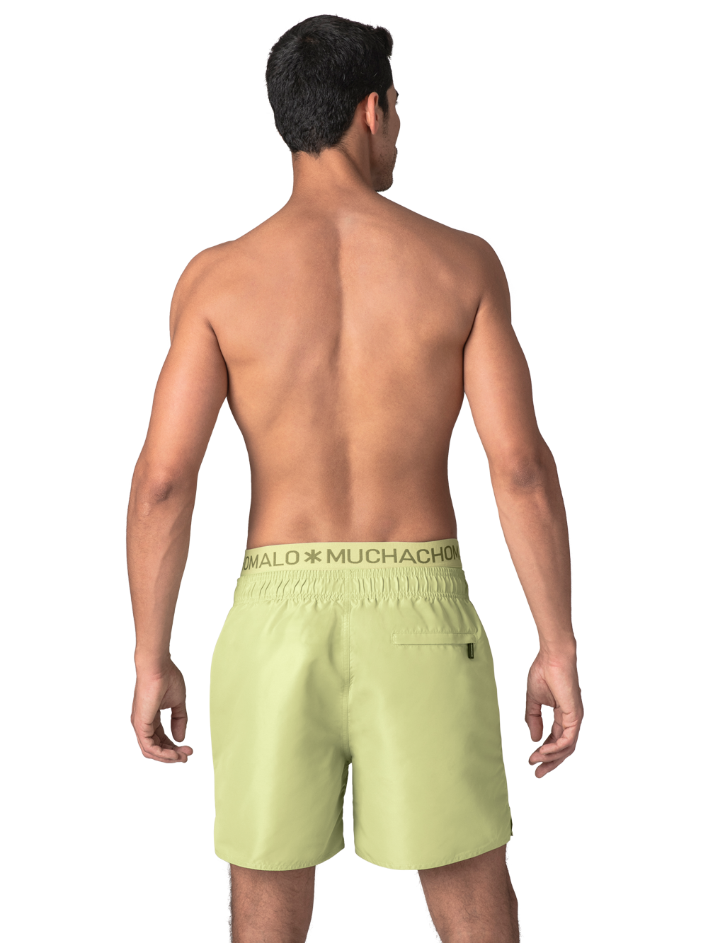Heren Zwembroek Groen + Gratis Microfiber boxershort