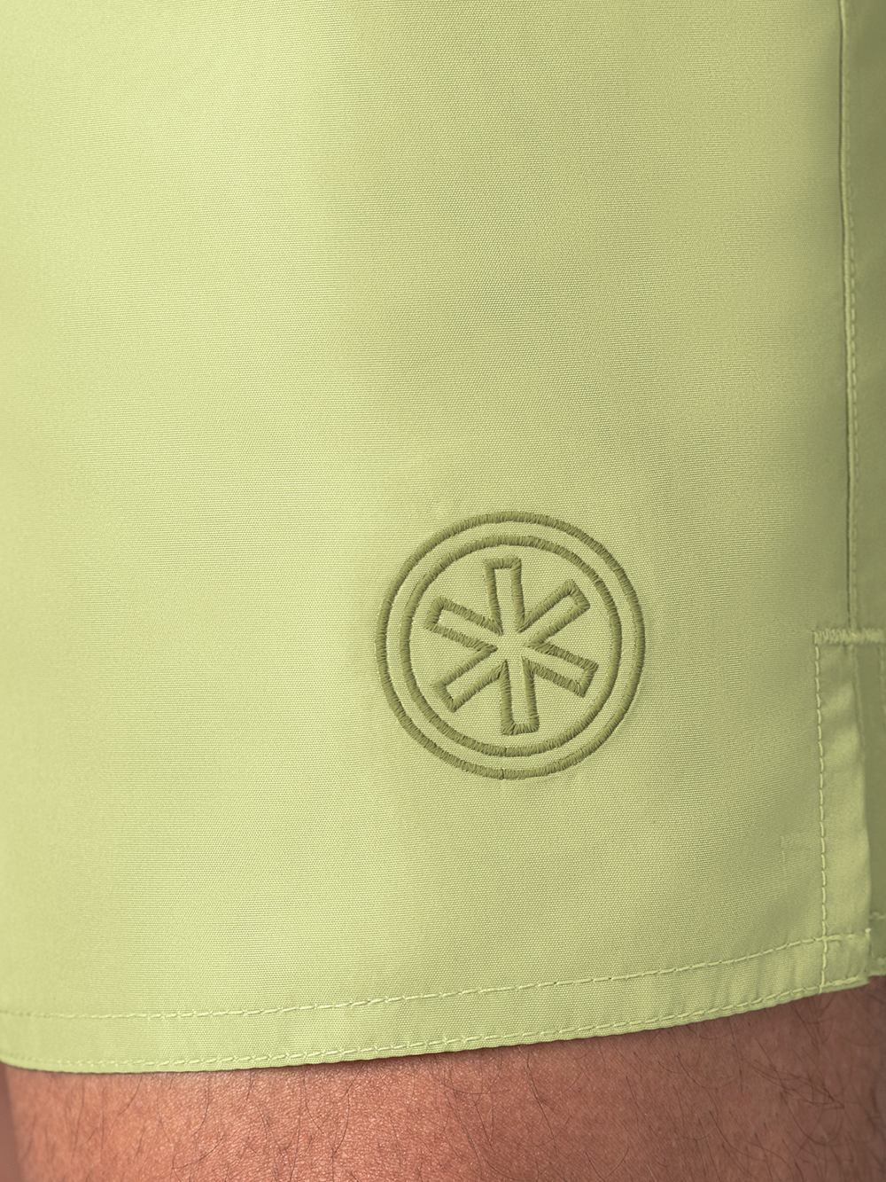 Heren Zwembroek Groen + Gratis Microfiber boxershort