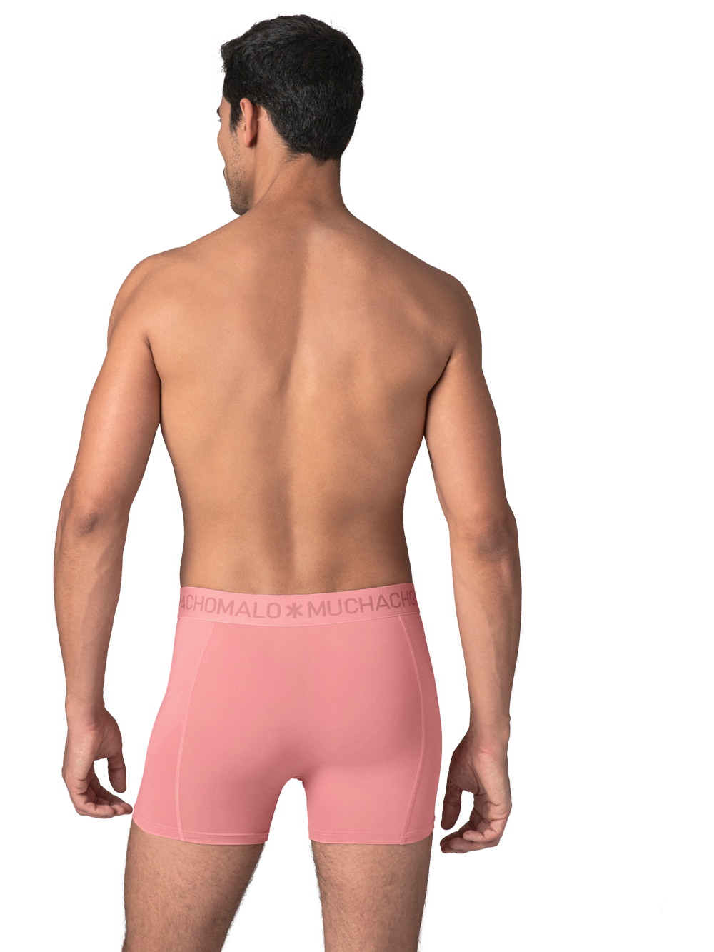 Heren Zwembroek Roze + Gratis Microfiber boxershort