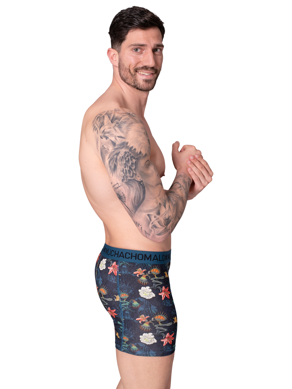 Heren 12-pack Boxershorts Print/Effen