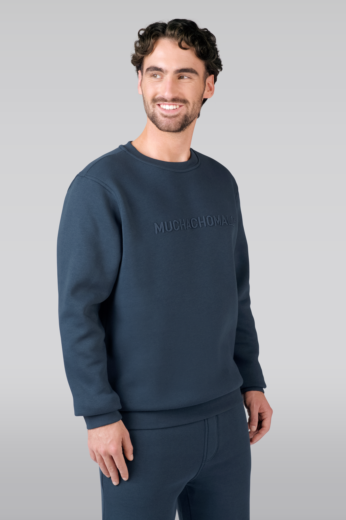 Heren Sweater Blauw