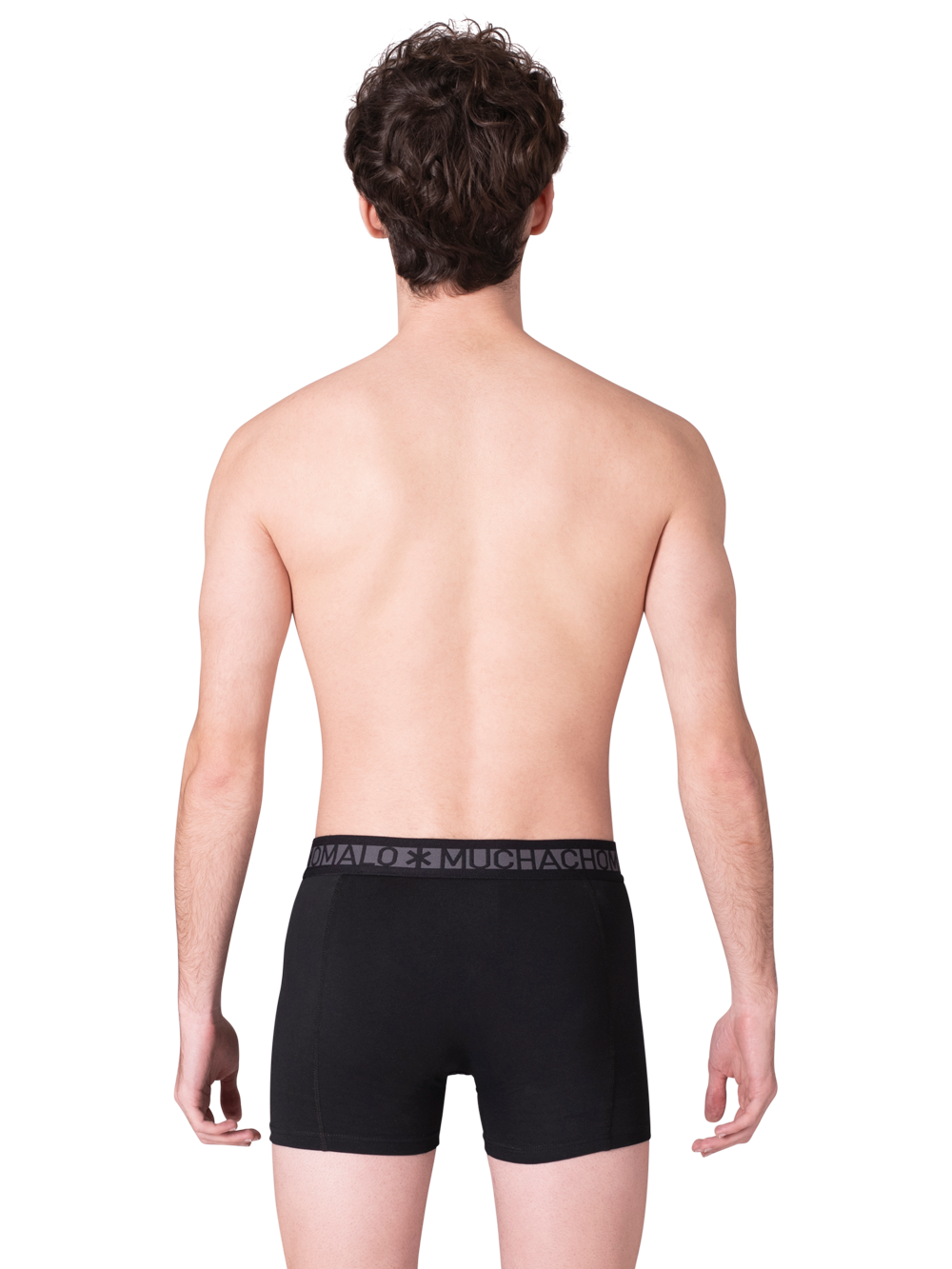 Heren 2-pack Boxershorts Effen