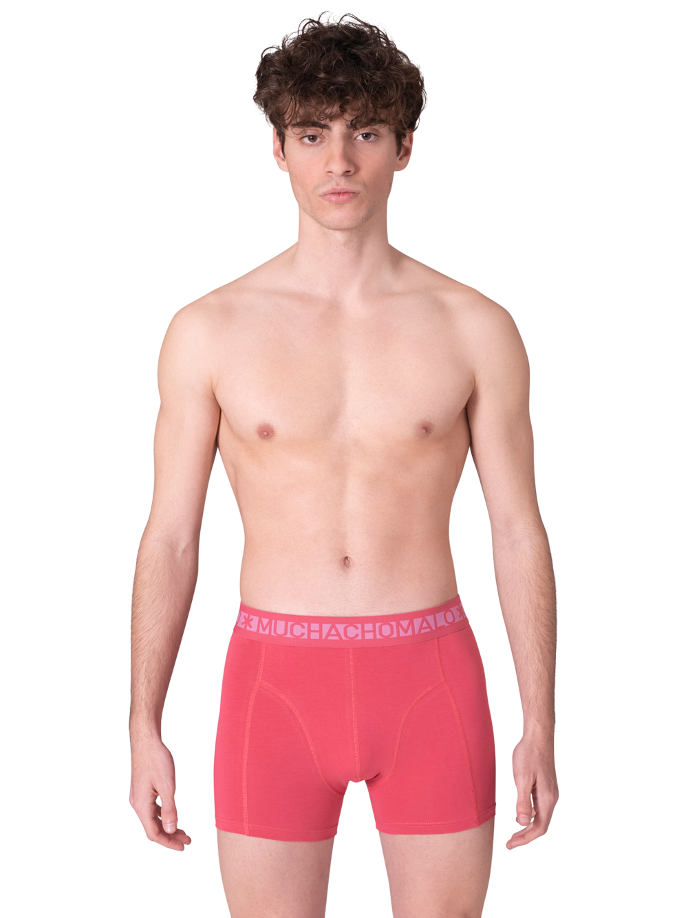 Heren 2-pack Boxershorts Effen