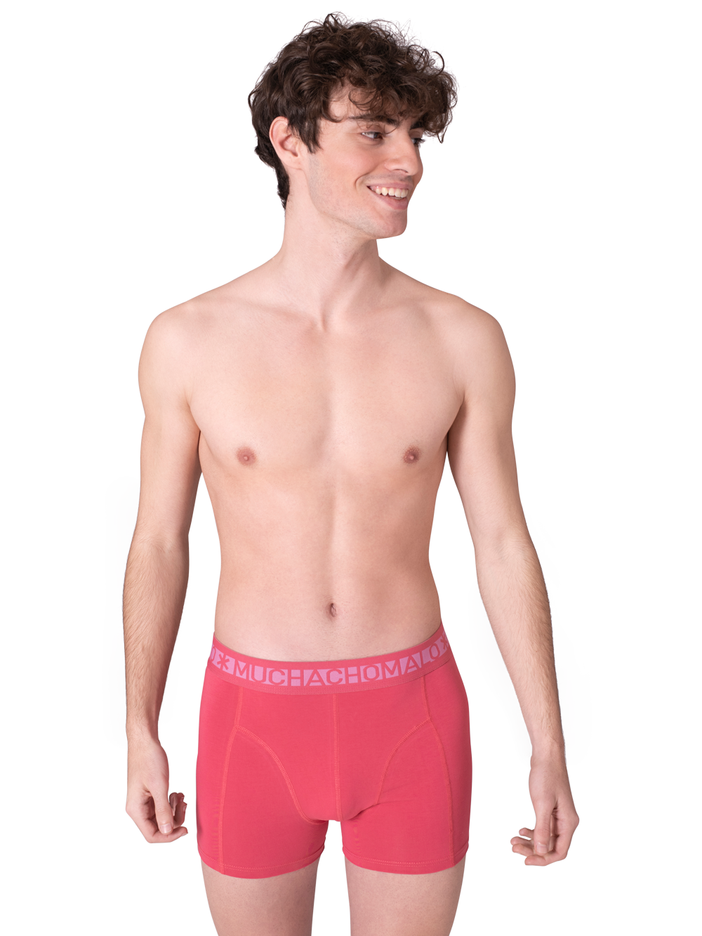 Heren 2-pack Boxershorts Effen